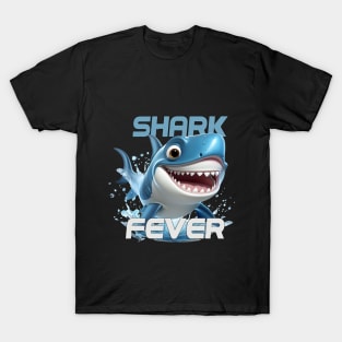 Shark Fever Splash Tee T-Shirt